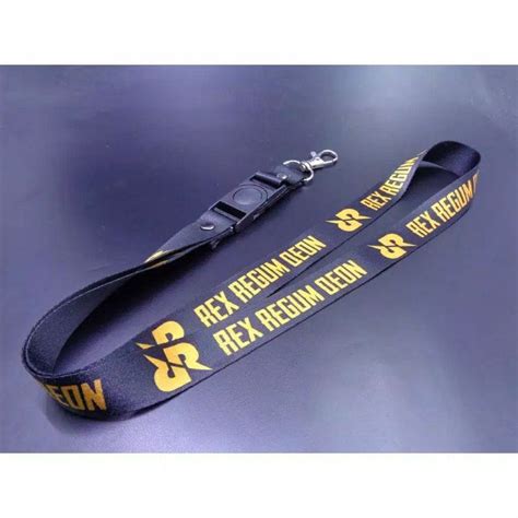 Jual Tali Lanyard Rex Regum Qeon Esports Indonesia Rrq Indonesia Tali