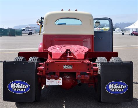 autocar: 1941 White (semi tractor trailer) that was originally a Gilmore Tanker!