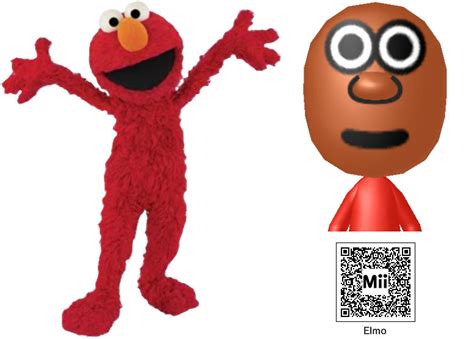 Nintendo Mii - Elmo by SuperCaptainN on DeviantArt