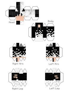 Ideas De Axozer Skin Minecraft Para Armar Armables De Minecraft