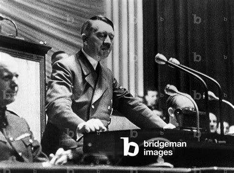 Image Of Hitler S Speech On The Declaration Of War Against The Usa