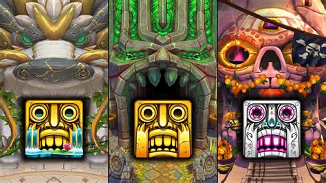 Temple Run 2 Enchanted Palace Vs Temple Run 2 Sky Summit Vs Temple Run