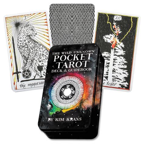 The Wild Unknown Pocket Tarot Deck Guidebook Epne Tarot Karte In