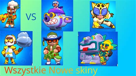 Testuj Nowe Postacie I Wszystkie Nowe Skiny W Brawl Stars Youtube