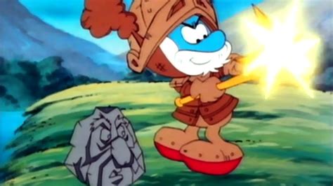 O Papai Smurf conseguiu a Excalibur Os Smurfs WildBrain Português