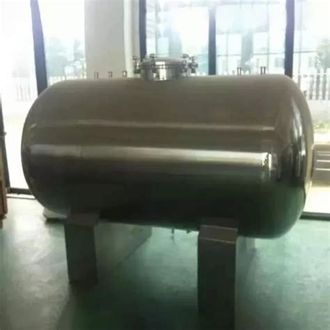 Horizontal Stainless Steel Tank For Chemical Industry Storage