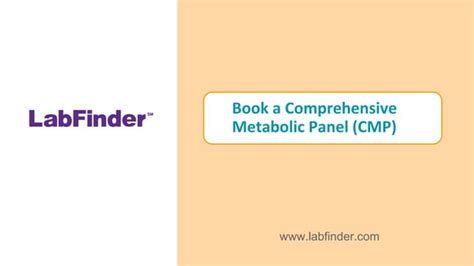 Comprehensive Metabolic Panel Cmp Ppt