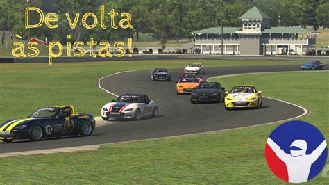 iRacing 1 De volta às pistas Mazda MX5 Lime Rock Park Grand