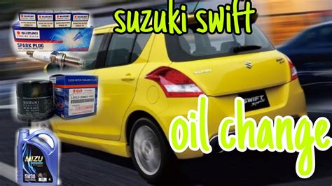 How To Change Engine Oil Coolant And Spark Plugs Suzuki Swift Youtube