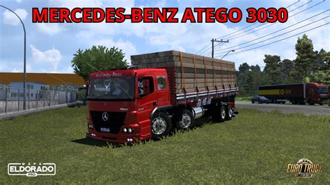 Euro Truck Simulator Mercedes Benz Atego Na Carroceria No