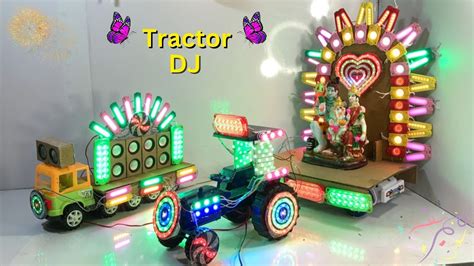 Gauri Moorti Dj Truck New Durga Navratri Ganesh Krishna Trolly Mini Dj