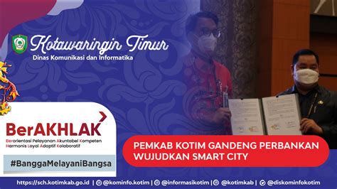 Pemkab Kotim Gandeng Perbankan Wujudkan Smart City Sampit Creative Hub