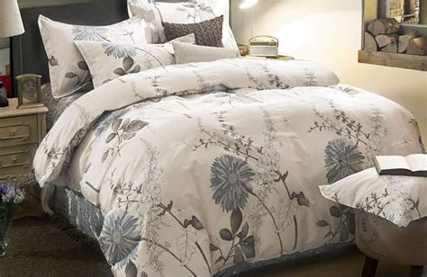 Wake In Cloud Floral Duvet Cover Set Queen 100 Soft Cotton Bedding