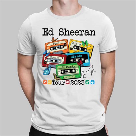 Ed Sheeran Tour 2023 Shirt - Lelemoon