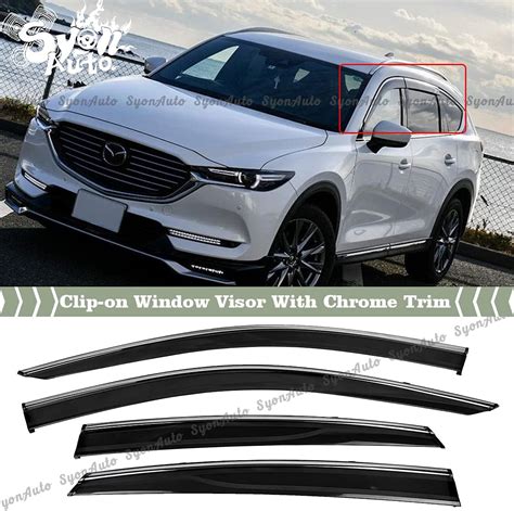 Amazon FITS 2017 2021 Mazda CX5 CX 5 Tinted Clip ON Window Visor