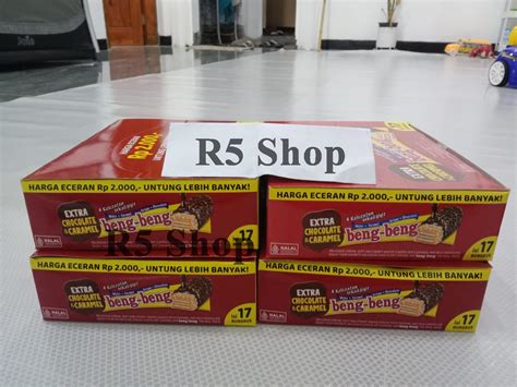 Beng Beng Wafer Caramel Crispy Chocolate Box Pcs Lazada Indonesia