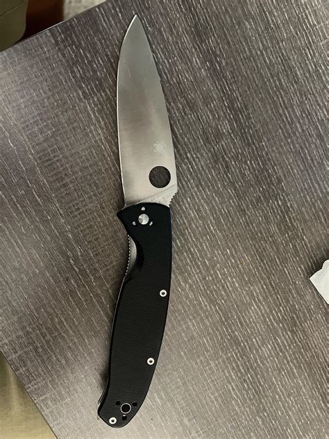 I picked up a Spyderco knife : r/spyderco