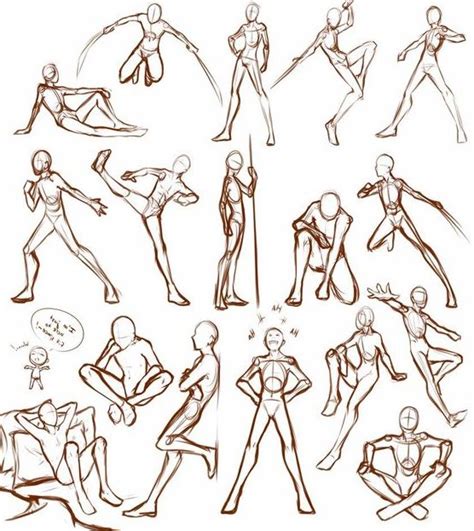 How To Draw People In Action Poses