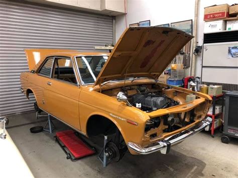 A Nissan Bluebird Sss Coup Has Been Restored By Toyota Japanese