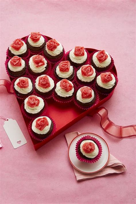 40 Cute Valentines Day Cupcakes Easy Cupcake Recipes To Celebrate Valentines Day