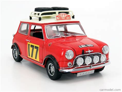 KYOSHO 08102R Scala 1 18 MORRIS MINI COOPER S N 177 WINNER RALLY