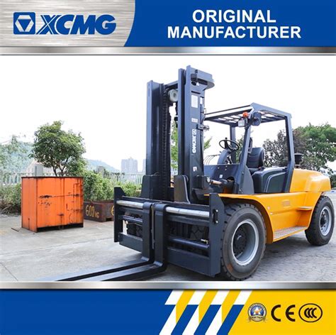 High Quality Xcmg 5t Fd50t New Diesel Forklift Machines With Triplex Mast 6000mm Diesel