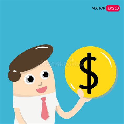 Vector Graphic Of Happy Young Businessman Throwing Money Up Business