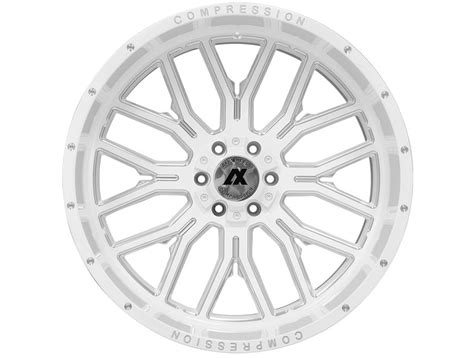 Axe Offroad Milled White Ax6 Wheels Rugged Ridge