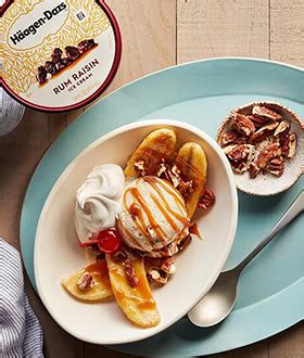 Häagen Dazs Caramelized Banana Split Rum Salted Caramel Recipes