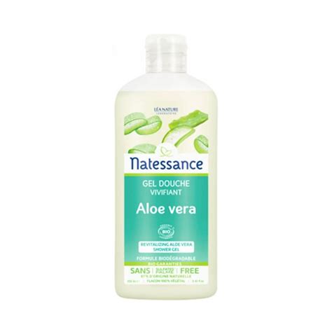 Natessance Gel Douche Vivifiant Aloe Vera Ml Parapharmacie