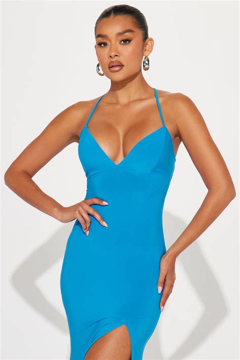 Leaping Into To You Maxi Dress Turquoise Fashion Nova Dresses Fashion Nova