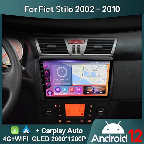 Mamsm Car Radio For Fiat Stilo Android Multimedia Video