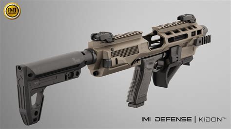 IMI Defense KIDON Innovative Pistol to Carbine Platform for Canik TP9 ...