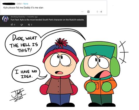 South Park Stan X Kyle