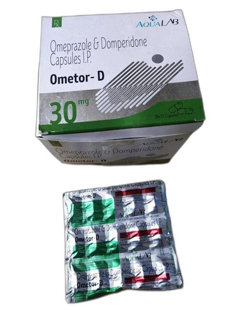 Ometor D 30mg Omeprazole Domperidone Capsule IP Prescription