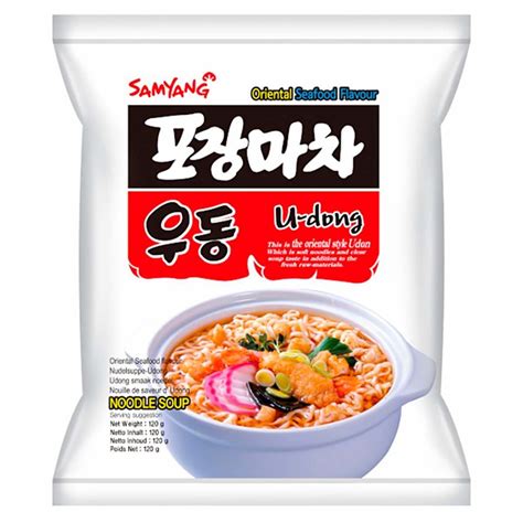 Корейская лапша быстрого приготовления Samyang U-dong - удон со вкусом ...