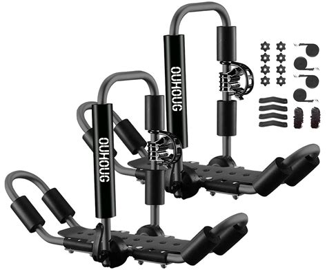 Buy Folding Kayak Rack 4 In 1 Kayak Roof Rack For 2 Kayaks J Cradle