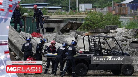 Pasukan Smart Selamatkan Lima Mangsa Gempa Bumi Mci