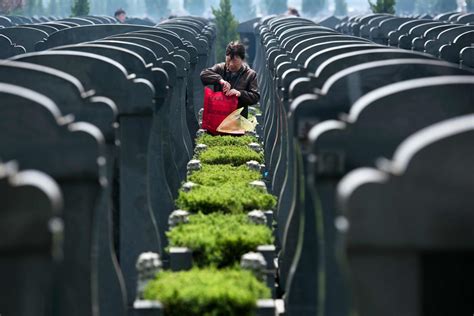 Qingming Festival Tomb Sweeping Day The Boston Globe