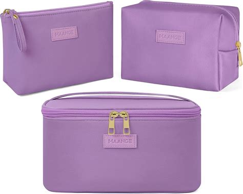 Cosmetiqueras para Maquillaje 3Pcs Portátil Impermeable Bolsa de