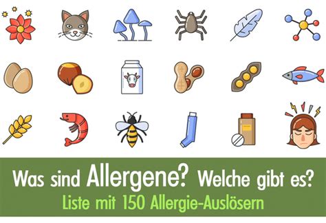 Allergene Liste Mit Allergieausl Sern Kochenohne