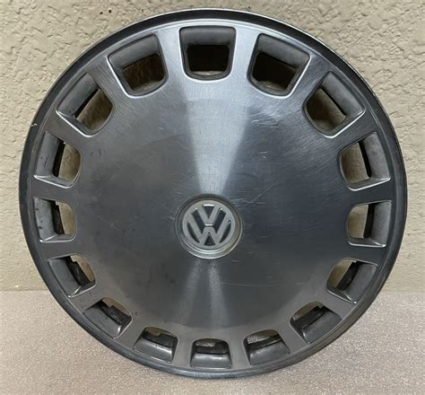 Vw Mk1 Mk2 Genuine Golf Rabbit Hubcap Wheel Covers Set Rings