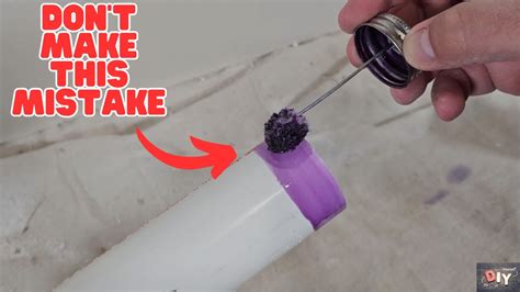 How To Glue Pvc 5 Steps Youtube