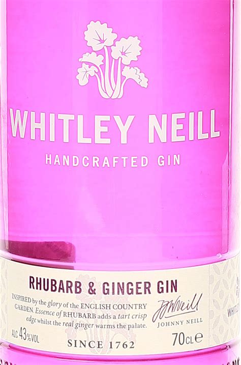 Whitley Neill Rhubarb Ginger Gin Aus England Online K