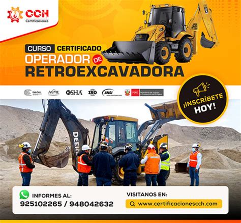 Curso Para Operador De Retroexcavadora