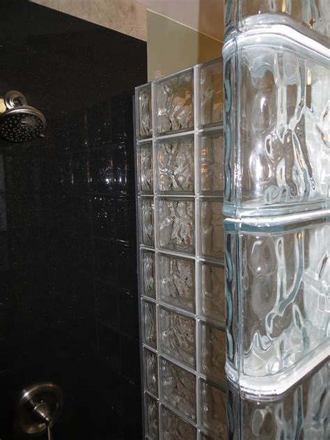 Glass Block Shower Design In St Louis