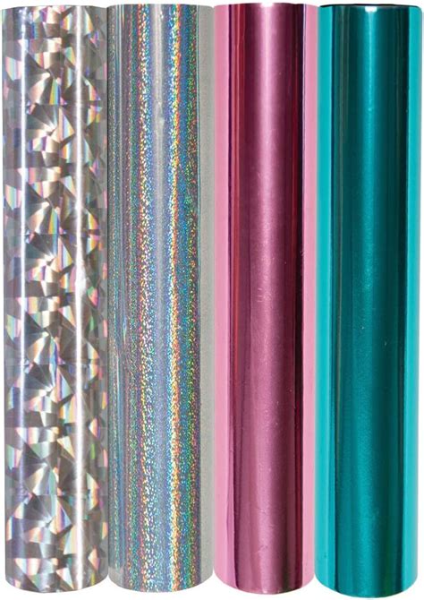 Amazon Spellbinders Metallic Holographic Variety Pack Glimmer Hot Foil Roll Multi