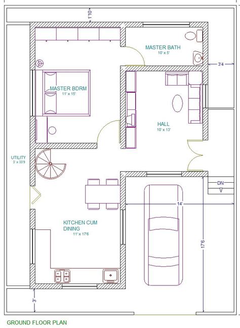 30x40 East Facing Vastu Home Everyone Will Like Acha Homes 2bhk House