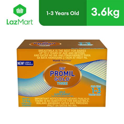 Wyeth® S 26® Promil Gold® Three Milk Supplement For Kids 1 3 Years Old