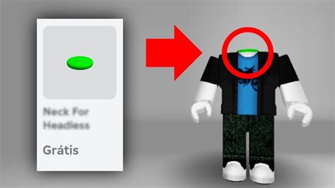 COMO FICAR SEM CABEÇA NO ROBLOX GRÁTIS NOVA HEADLESS FUNCIONA YouTube